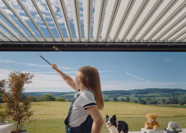 Gibus spot tv pergola